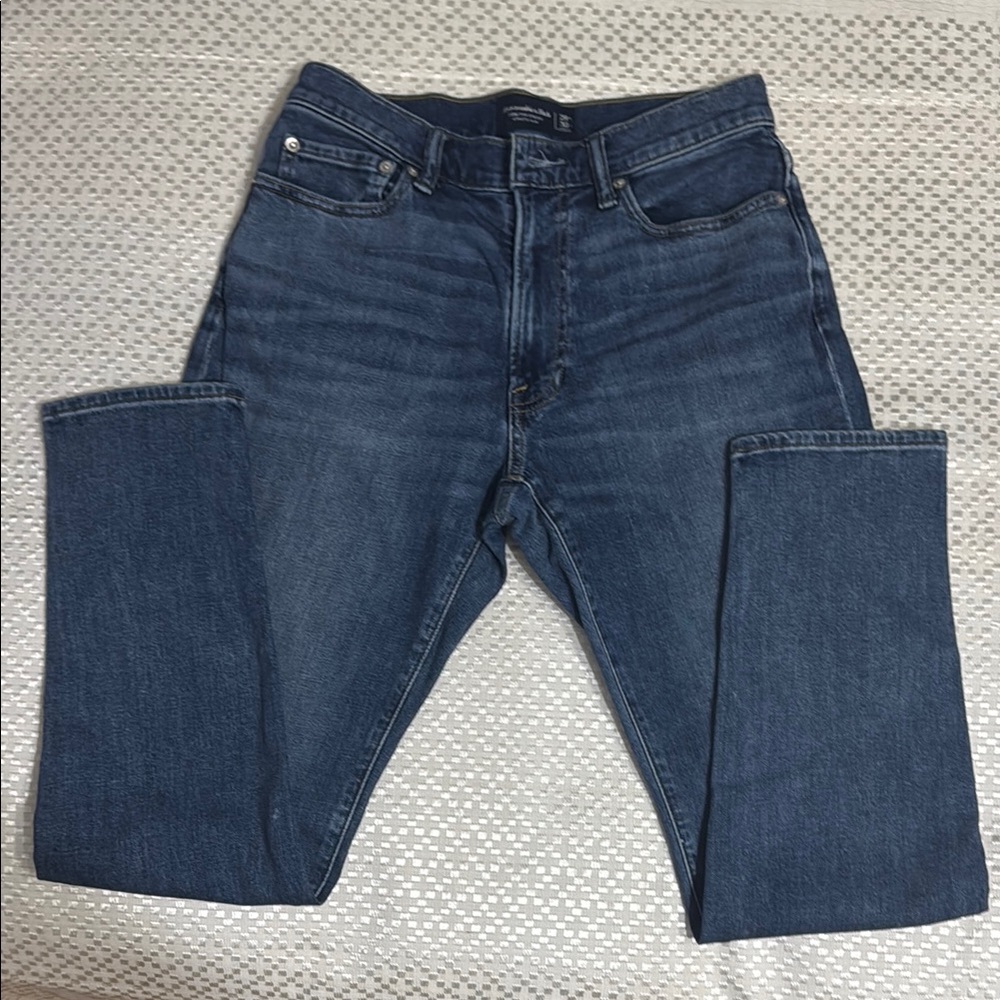Abercrombie & Fitch Men's Blue Jeans